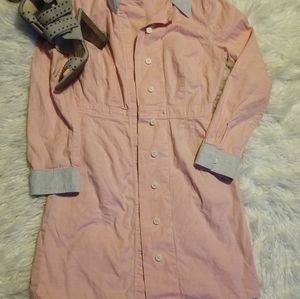 Kate Spade Pink Button-Down Dress
